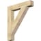 Ekena Millwork Traditional Block Rough Sawn Bracket, Douglas Fir, 6"W x 36"D x 42"H BKT06X36X42TRA05RDF - alternate 1